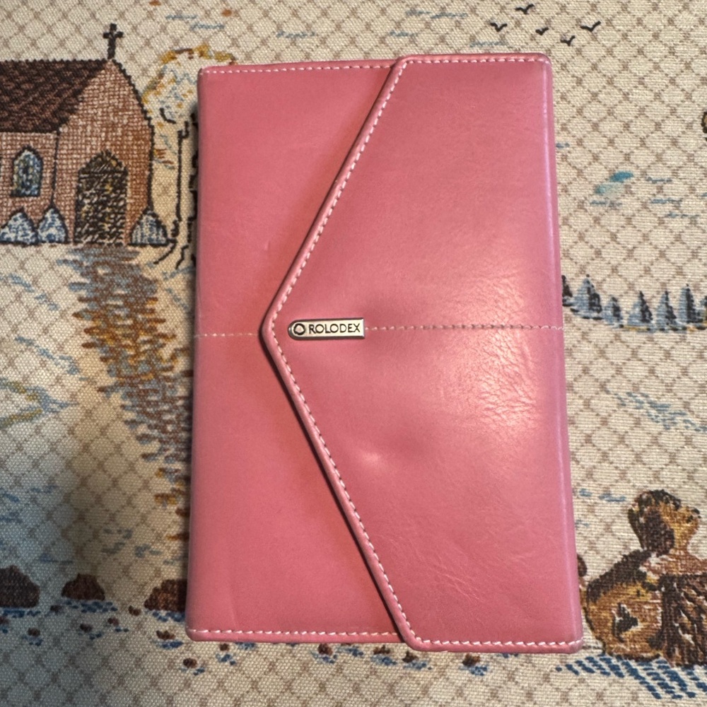 Rolodex Pink Home Office Planner